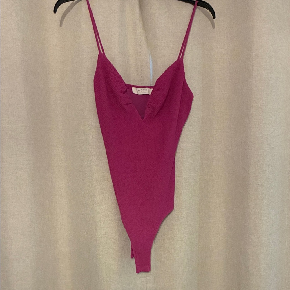 Astr Pink Bodysuit